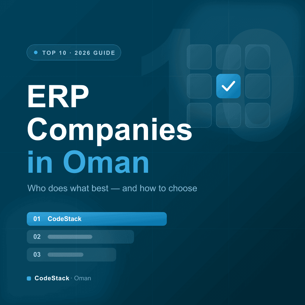 Top 10 ERP Companies in Oman (2026 Guide)